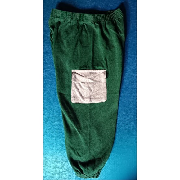 pants 24 months Boys Garanimals baby Green Jersey Knit 1990s - Picture 3 of 4